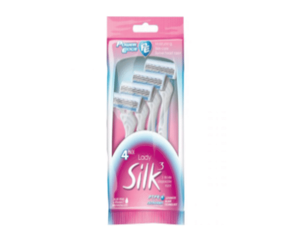 Power Edge Silk 3 Disposable Razor for Women 4 Pack