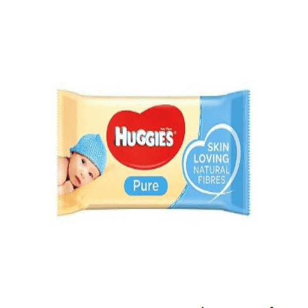 Huggies Pure Baby Wipes – Gentle & Fragrance-Free (56 Pack)