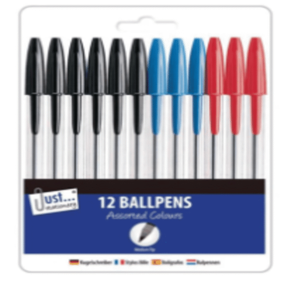 Ballpoint Pens 12 Assorted  color