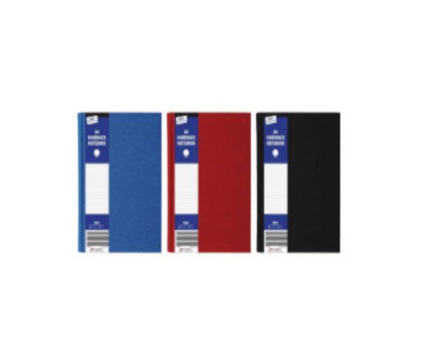 Hardback Ruled Notebooks  Assorted Designs (Pack of 6)