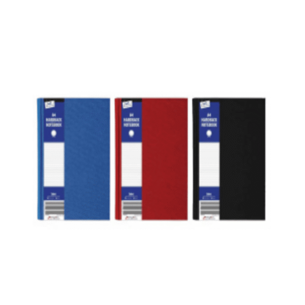 Hardback Ruled Notebooks  Assorted Designs (Pack of 6)